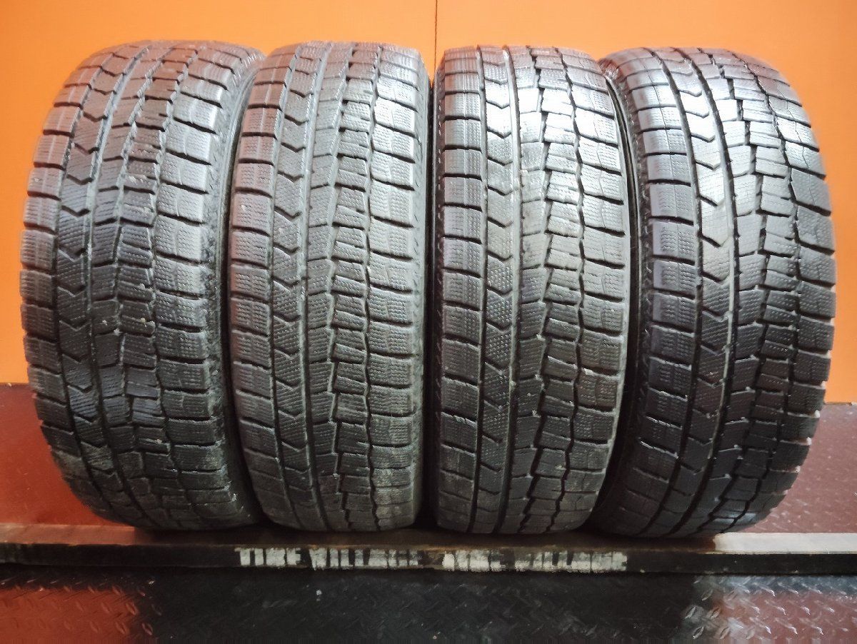 DUNLOP WINTER MAXX WM02 205|60R16 16インチ スタッドレス 4本 20～21年製 バリ溝 ステップワゴン ヴォクシー ノア等 KTO290