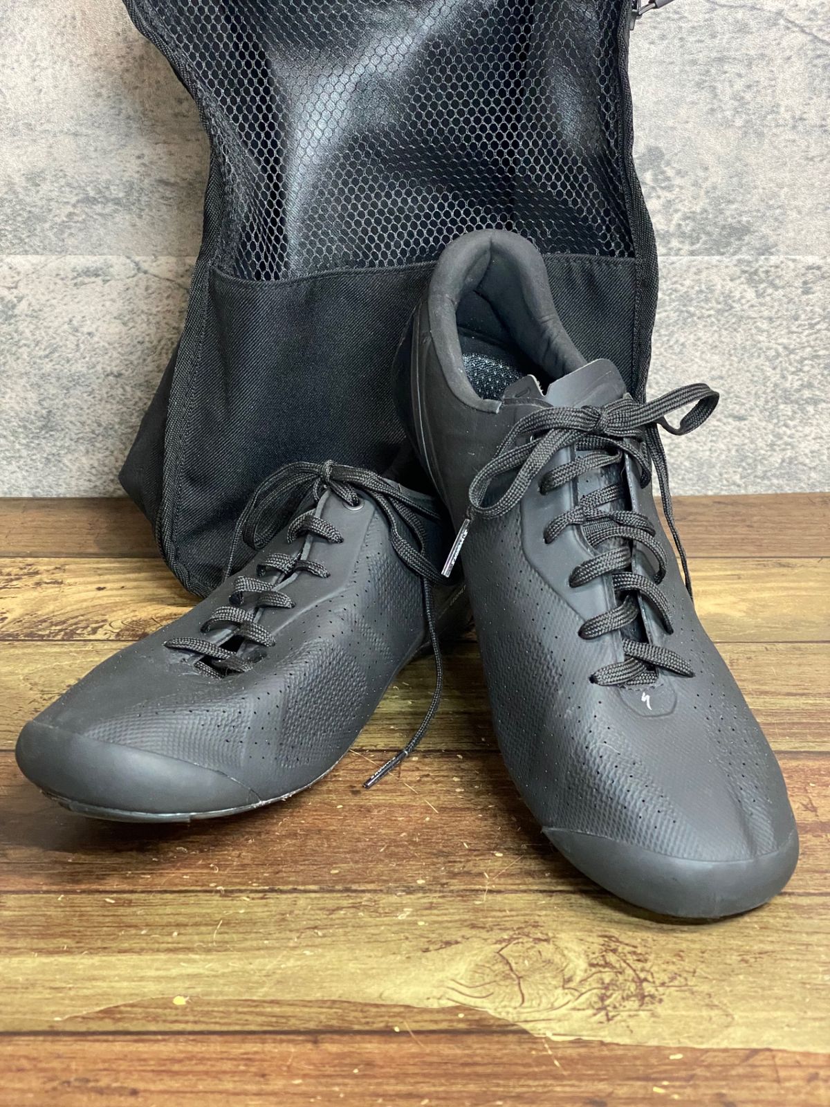 JH193 スペシャライズド SPECIALIZED S-WORKS TORCH LACE ビンディングシューズ 3穴 黒 EU41