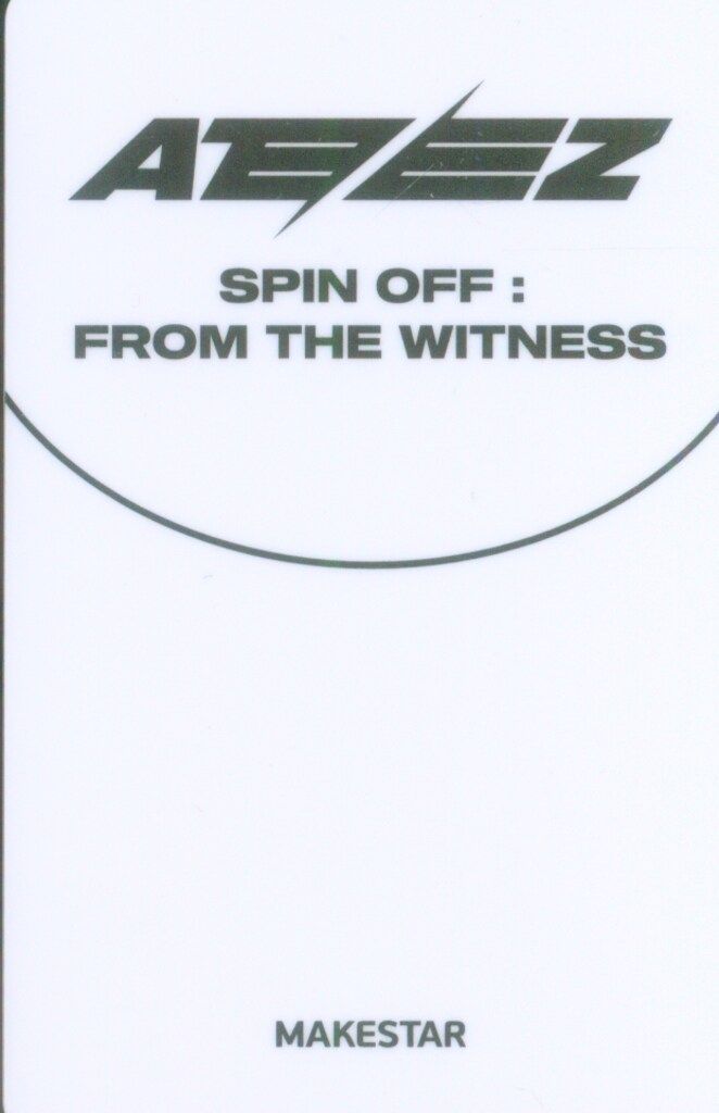 ATEEZ MAKESTAR LD SEONG HWA SPIN OFF FROM THE WITNESS