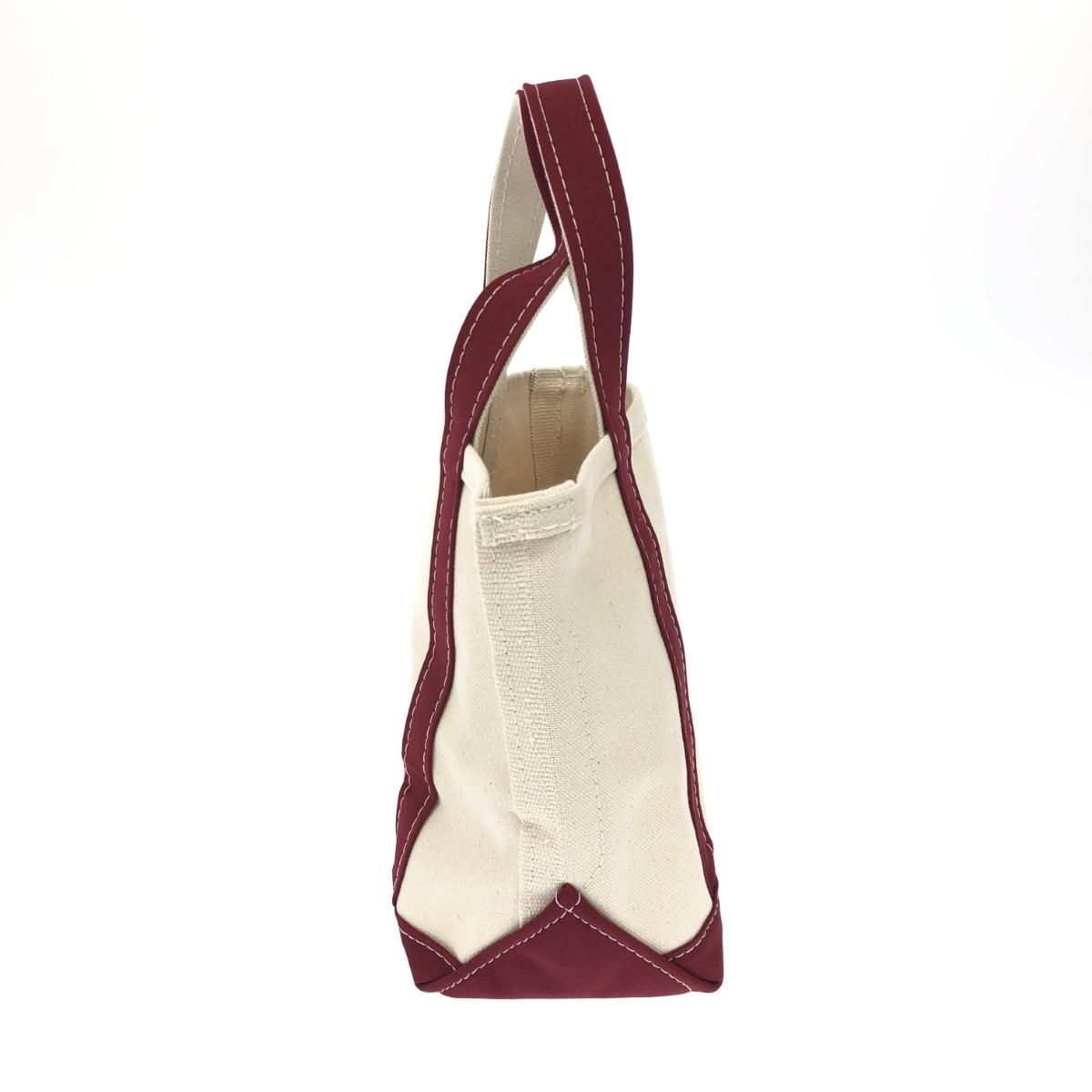美品 L.L.Bean エルエルビーン トートバッグ ボルドー キャンバス ユニ 