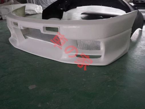 日産 スカイライン R33 GTS 用 改造用 FRP製 フロントバンパーフロントフェイス FFCRYSTALESIA_COM