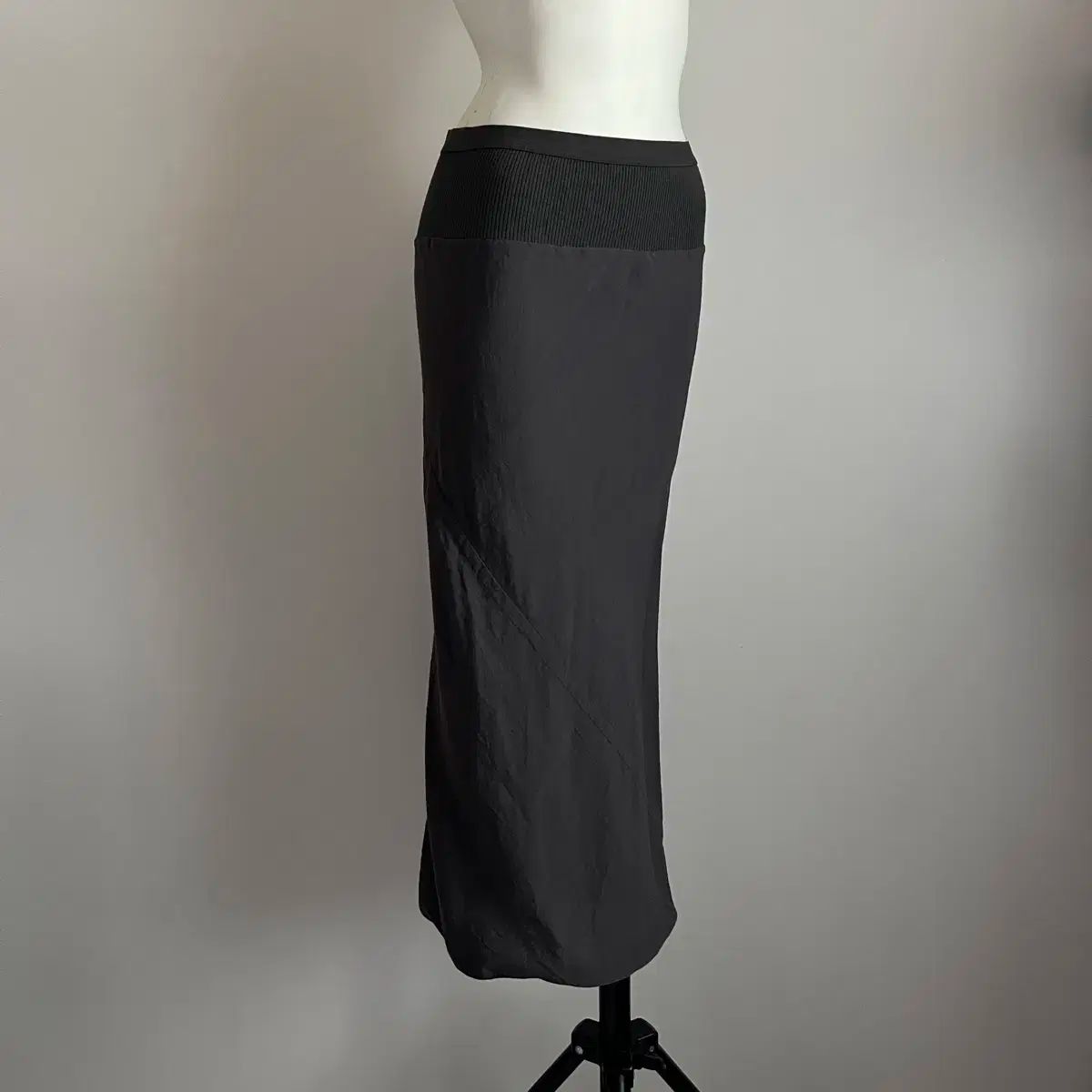RICK OWENS リックオウエンス バイアス カット ウール スカート