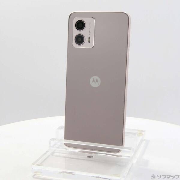 中古品〕 moto g53y 5G 128GB ペールピンク MOSAD3 Y!mobile SIMフリー