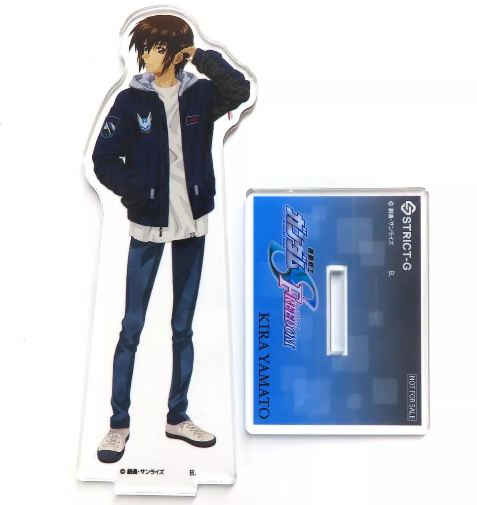 ガンダム STRICT-G ALPHA キラ・ヤマト 購入特典 アクリルスタンド