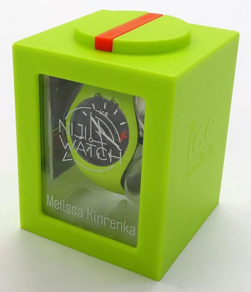 ice watch にじさんじ　メッサ　キンレンカモデル　限定 中古】雑貨 メリッサ・キンレンカモデル NIJI WATCH