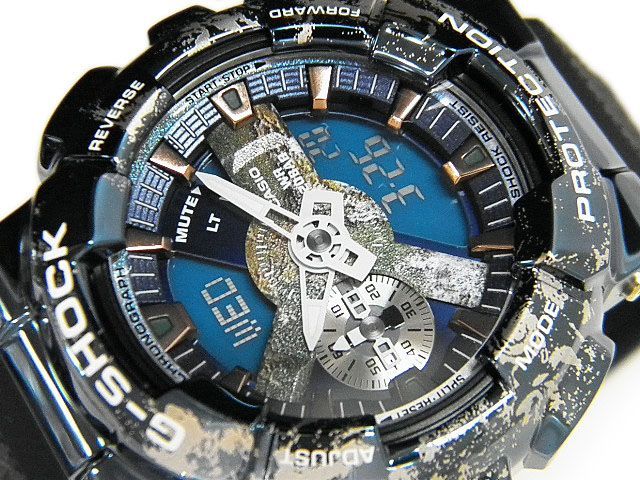 【未使用品】CASIO G-SHOCK GM-110EARTH-1AJR CASIO G-SHOCK GM-110EARTH-1AJR LIMITED EDITION Planet Earth