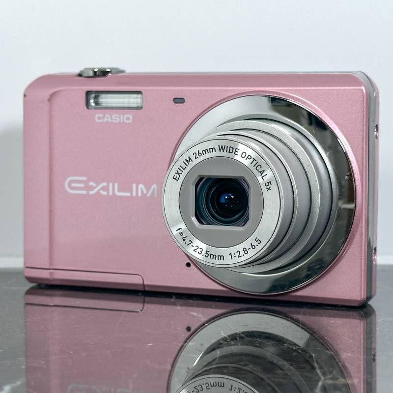 CASIO カシオ EXILIM エクシリム EX-ZS5 ピンク コンデジ デジカメ カメラ 動作 済み 光学5倍ズーム レトロデジカメ 平成レトロ カメラ