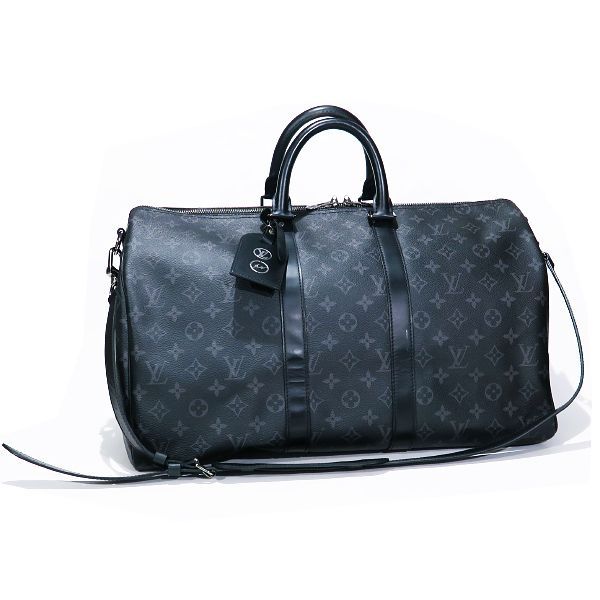 LOUIS VUITTON FRAGMENT DESIGN キーポル45 Pre-Owned Hiroshi Fujiwara x Louis Vuitton Monogram Eclipse