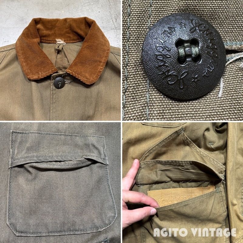 50's J.C.HIGGINS ハンティングジャケット オリーブ Sears ストア