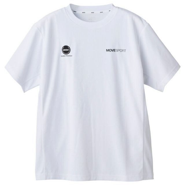 DESCENTE デサント EXcDRY 表パイル バックロゴ ショートスリーブシャツ ホワイト Lサイズ DMMVJA53 WH | スポーツ 服 衣類 機能性 ショートスリーブ トップス 半袖 シャツ ストレッチ性 快適 素材 パ