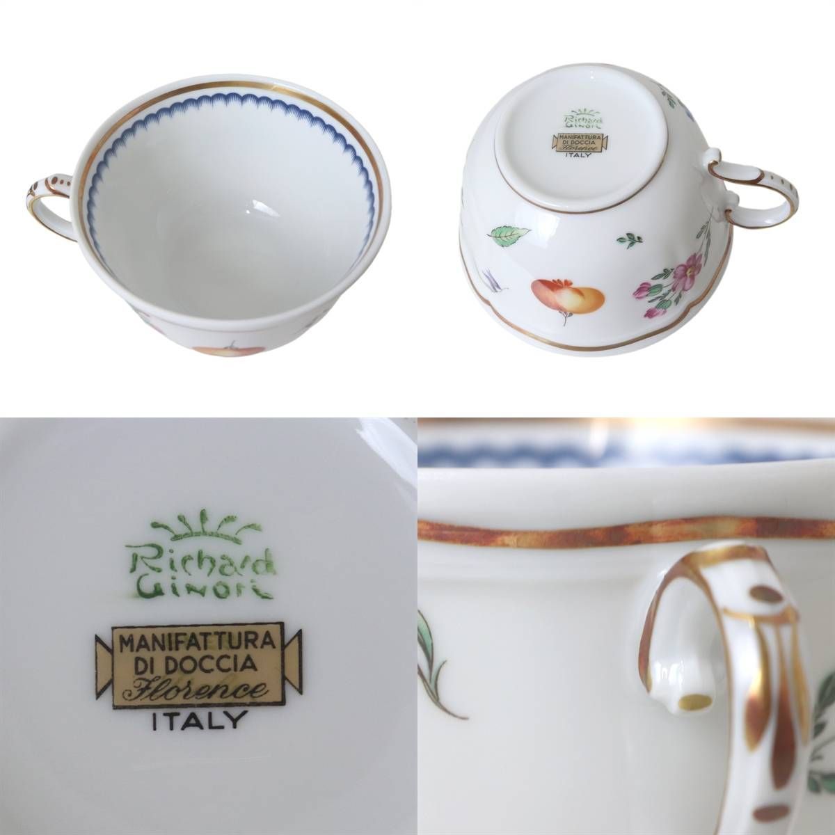 95B□リチャードジノリ イタリアンフルーツ MANIFATTURA DI DOCCIA