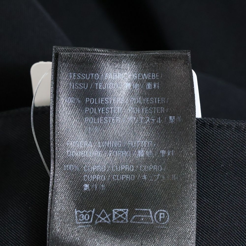 スラックスパンツ ブラック