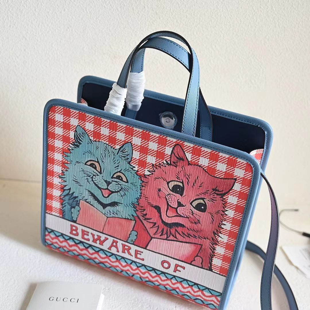 新品 GUCCI ヒグチユウコ チルドレン トートバッグ ショルダー 猫