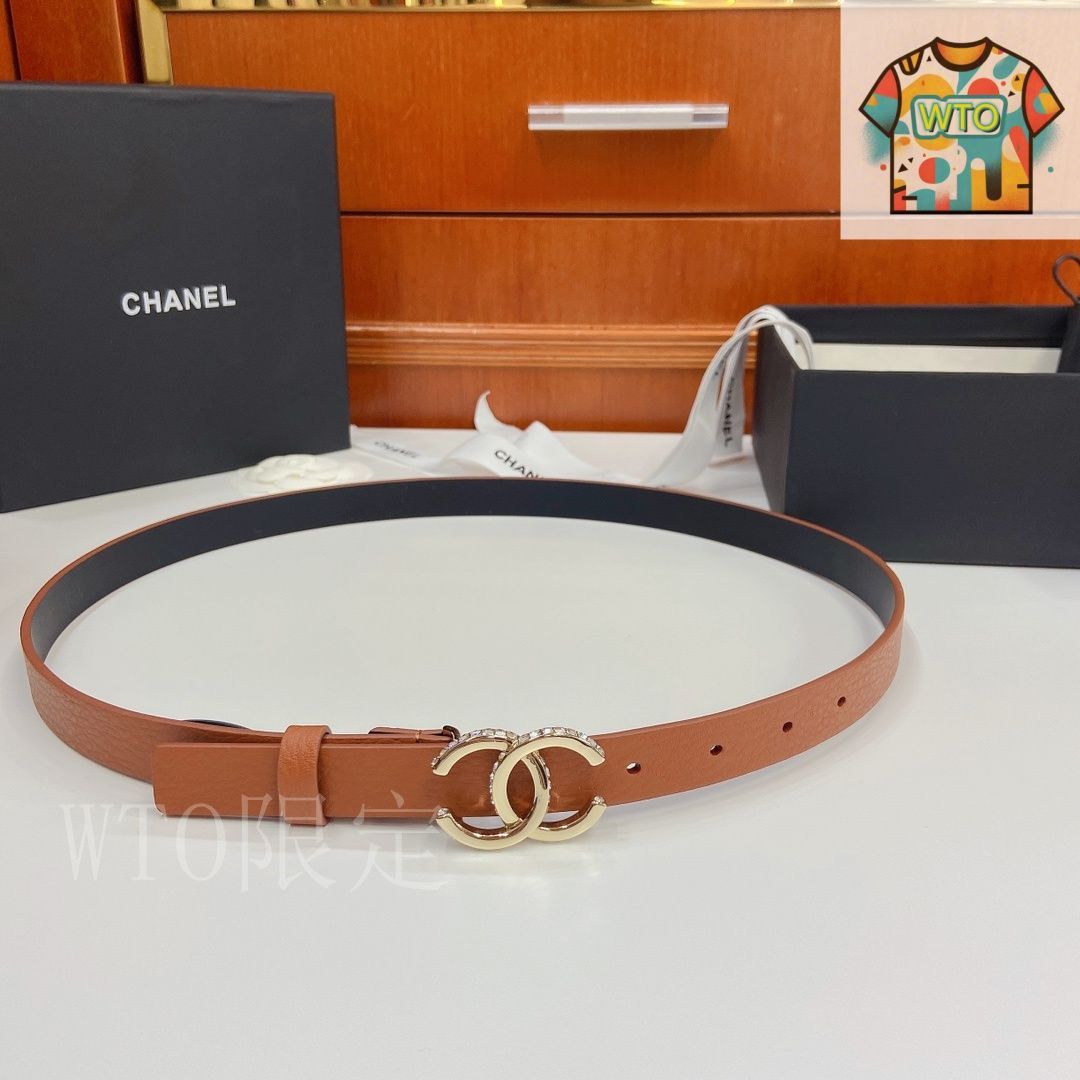 今日特価】Chanel ソフトレザーベルト-3 - メルカリ