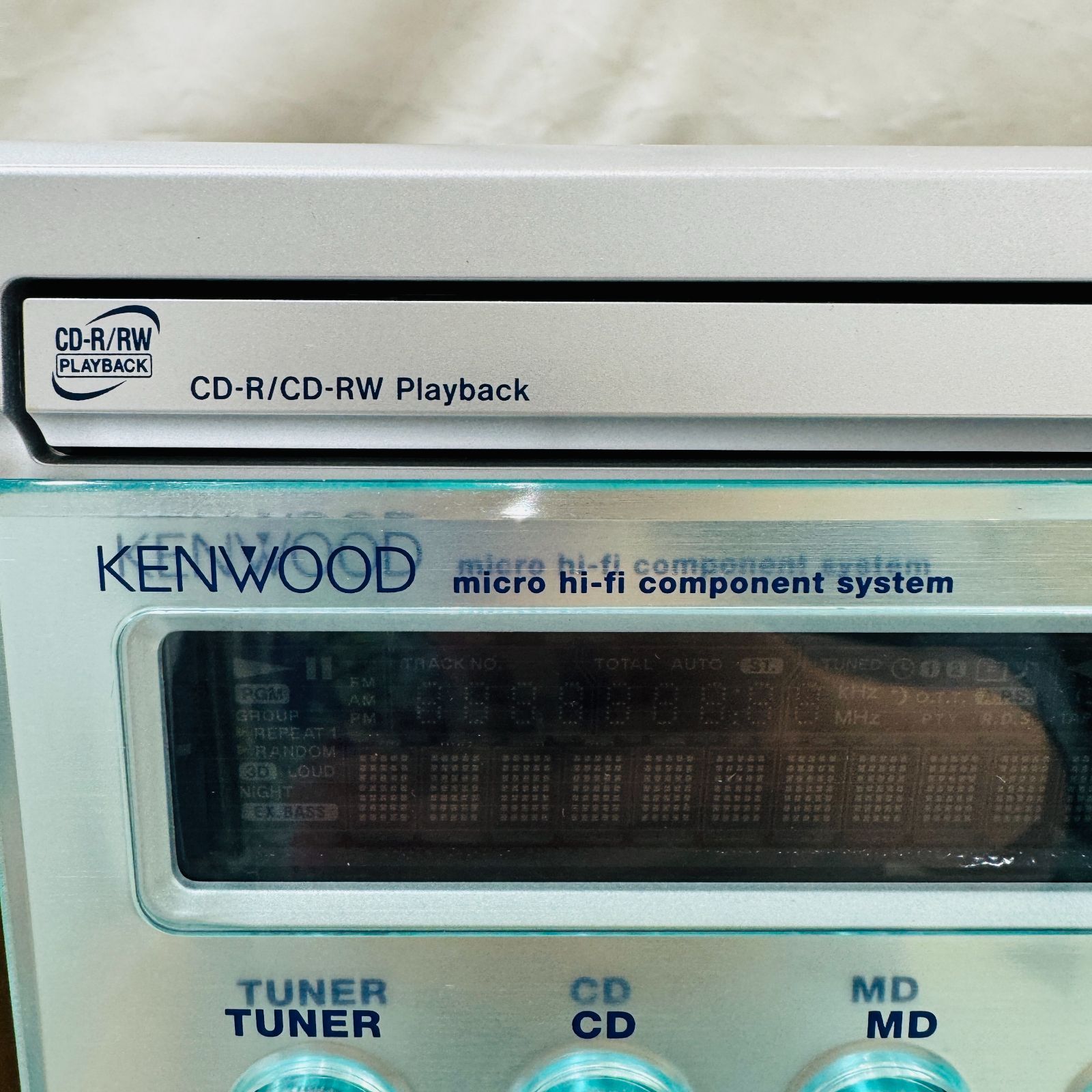 ✨美品✨ ケンウッド CD MD カセット コンポ RXD-SK3MD 動作品 【公式