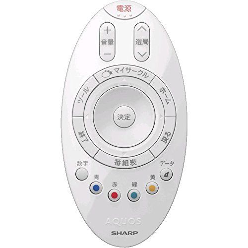 シャープ(SHARP)液晶テレビ 純正リモコンGA982WJSA(0106380357) - メルカリ