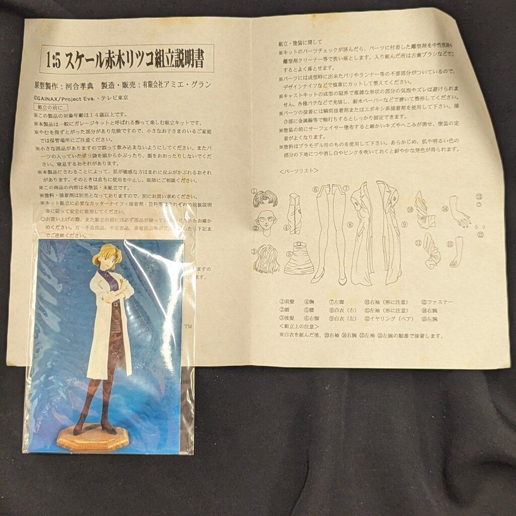 販売 アミエ・グラン 1/5スケールレジンキャストキット 原型 河合孝典