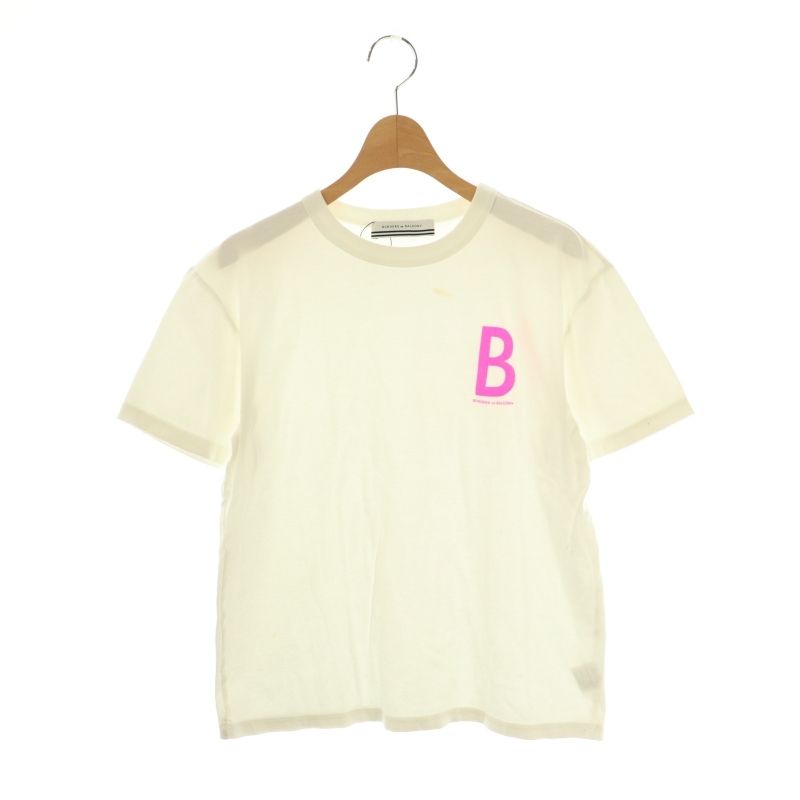 【新品】ボーダーズアットバルコニー tee ホワイト　白Tシャツ Mサイズ 楽天市場】BORDERS at BALCONY ボーダーズアットバルコニー