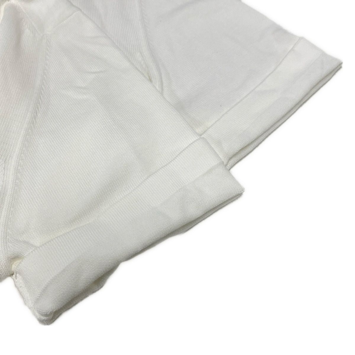 gran sasso グランサッソ 半袖セーター サイズ48 XL メンズ - 白 ハイネック CAMPINGPARCCENTRAL_COM