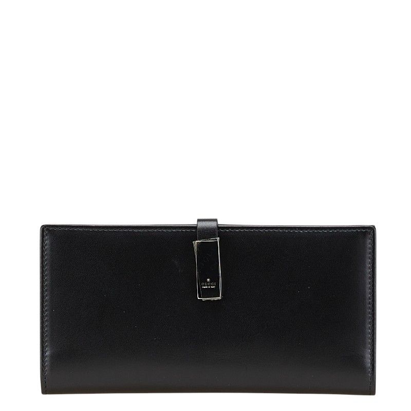 グッチ 035 3661 2046 ブラック レザー メンズ GUCCI 228-11664