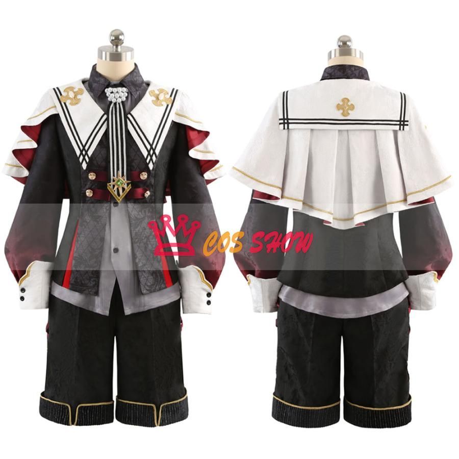 あんスタ 堕天使たちの晩餐会 花群冬芽 ユメ 堕天使の自由 真白友也 コスプレ衣装 cosplay 仮装 オーダーメイド製作 イベント ハロウィ