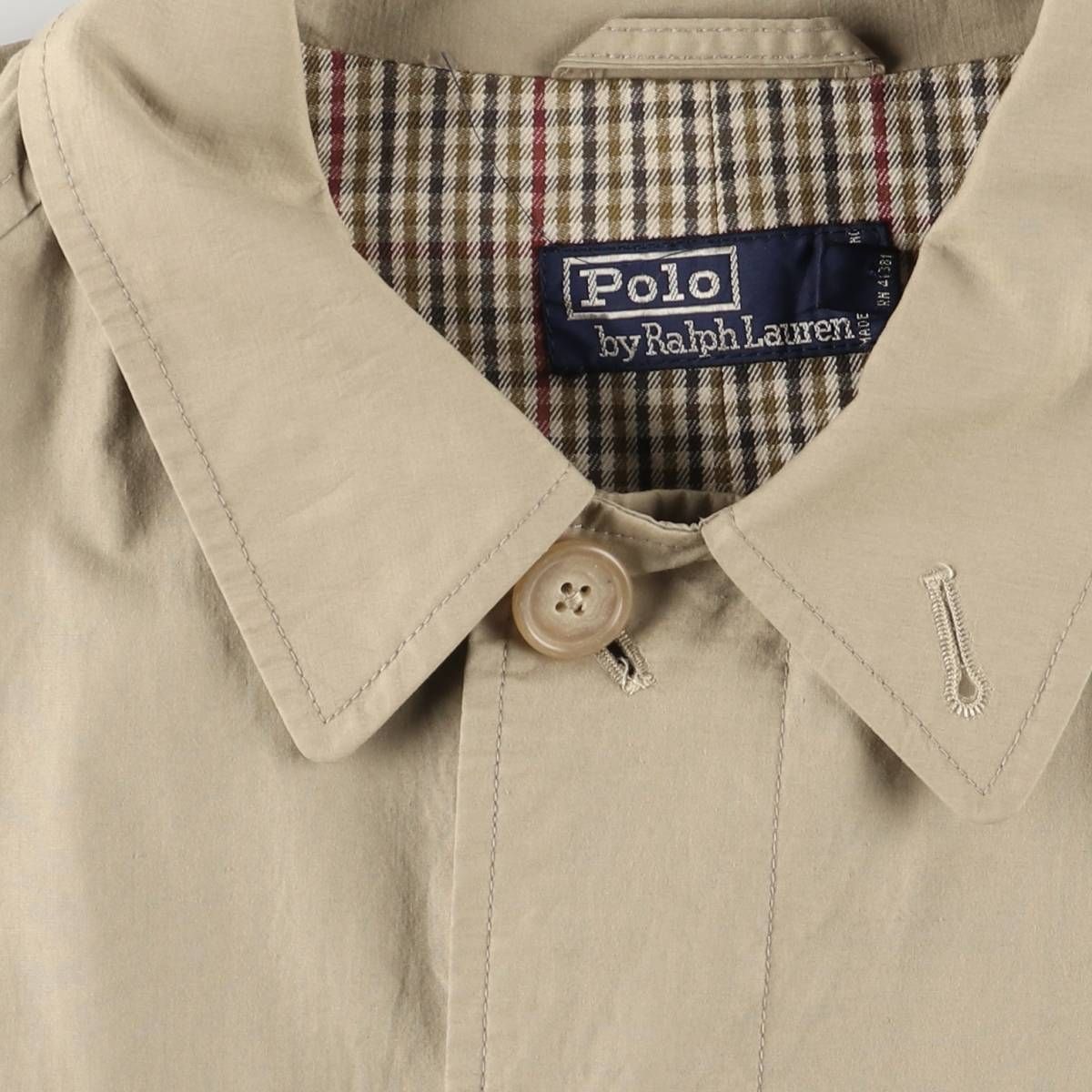 3588【希少・美品】ラルフローレン ウールライナー付 バルマカーン