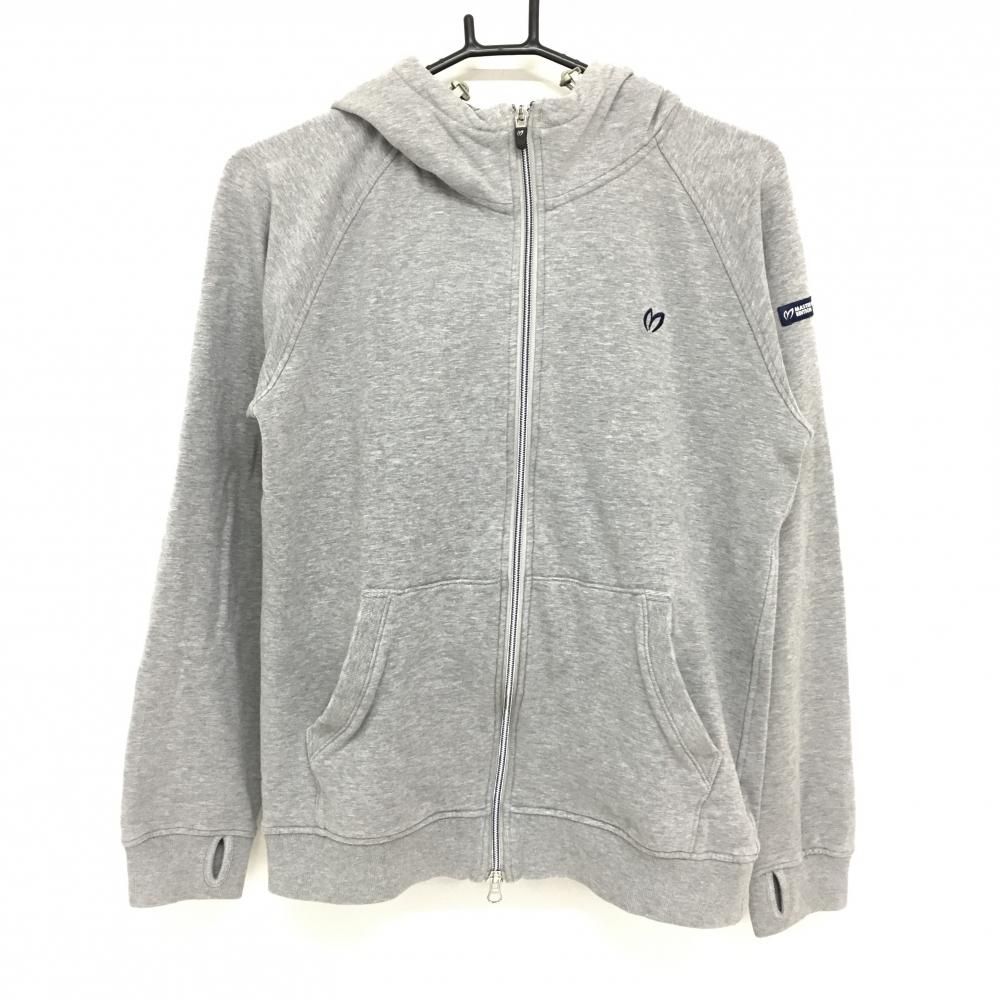 ☆SALE25％OFF☆マスターバニー ジップパーカー ライトグレー