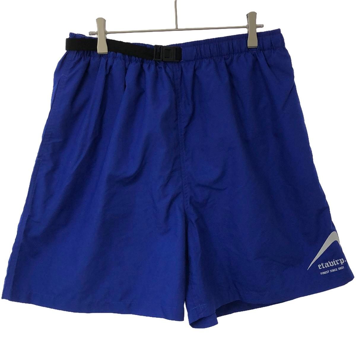 etavirp.エタヴァープ Reverse Water Shorts ショーツ ブルー L