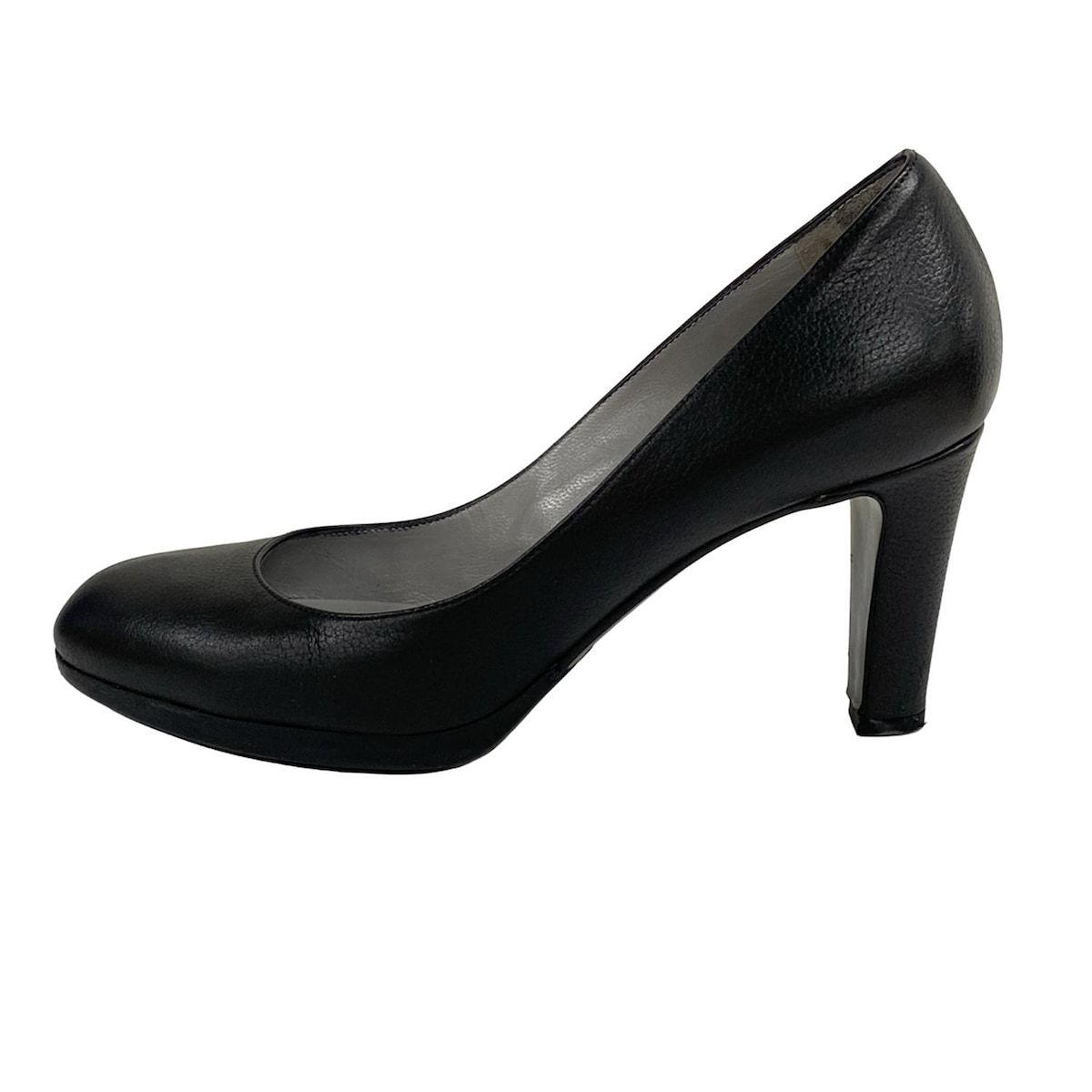 スエードパンプス、ネイビー 極美品】Sergio Rossi スエードパンプス