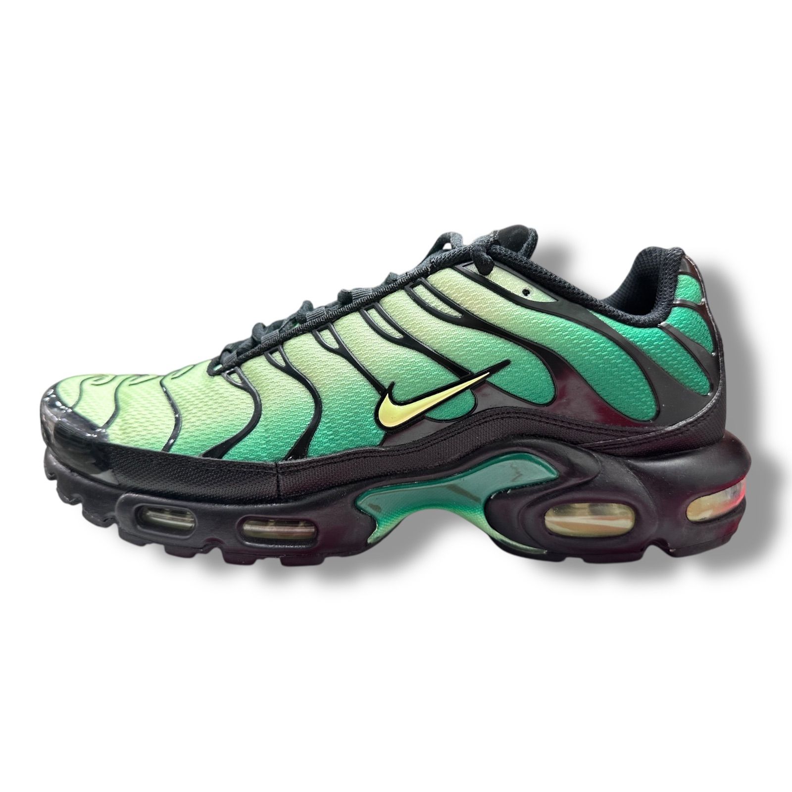 【NIKE】ナイキ 大人気★ Air Max Plus ‘Vapor Green’★海外限 NIKE AIR MAX PLUS VAPOR GREEN/LT LEMON TWIST-MALACHITE