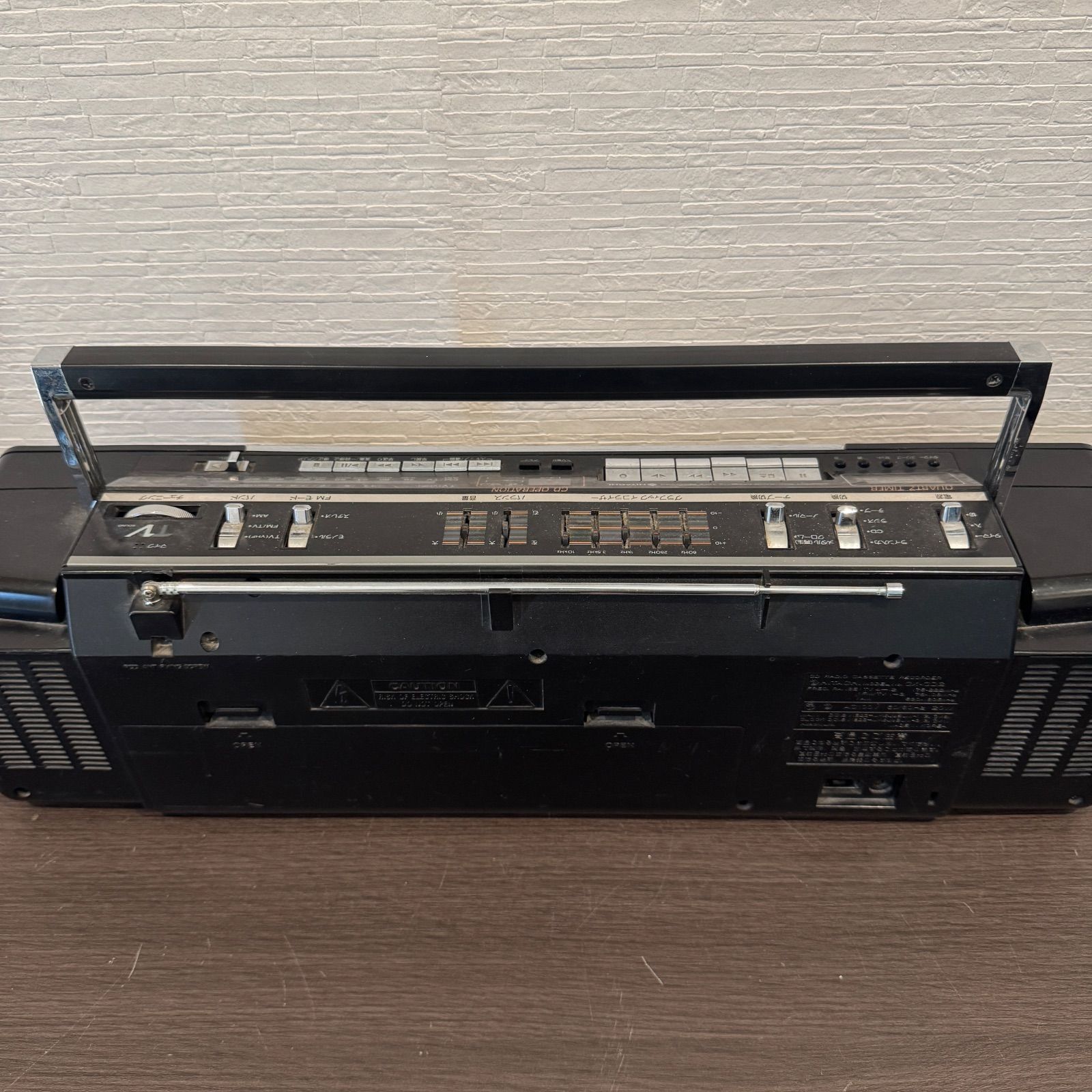 HITACHI/日立CDラジカセレコーダー CDロードジムCX-CD2・ラジオ