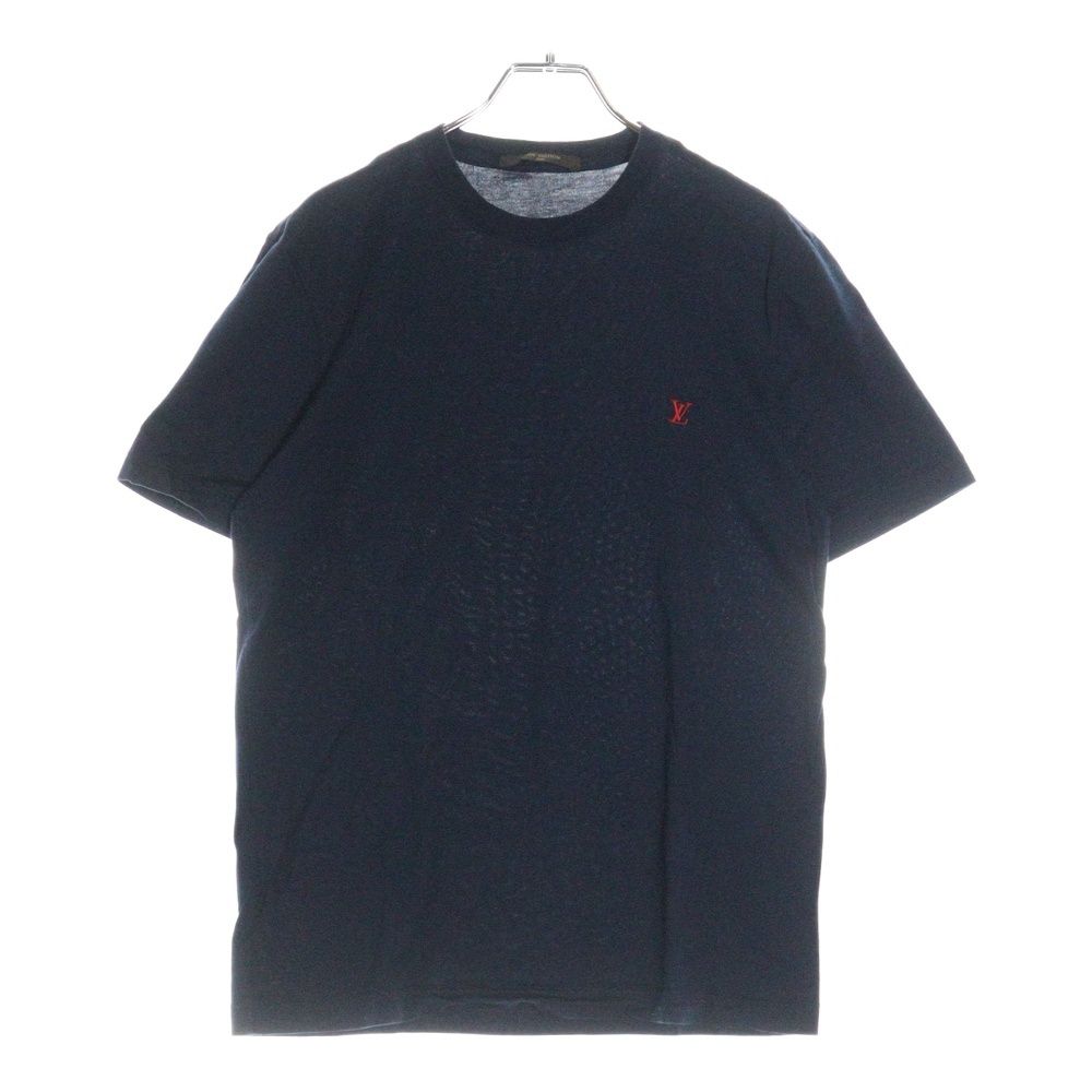 【25SS/リボンの刺繍がお洒落★】LouisVuitton Ｔシャツ 今日特価】Louis Vuitton/LV ルイヴィトン 25SS 刺繍ロゴ T