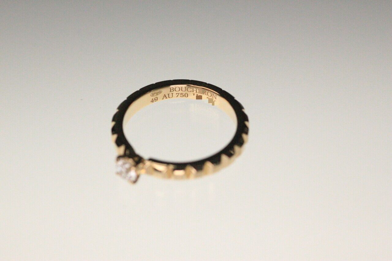 27/美品 ブシュロン K18YG クルドパリ ダイヤ ソリテール リング 指輪 楽天市場】ブシュロン 指輪 K18YG ダイヤ0.23ct(E-VVS2