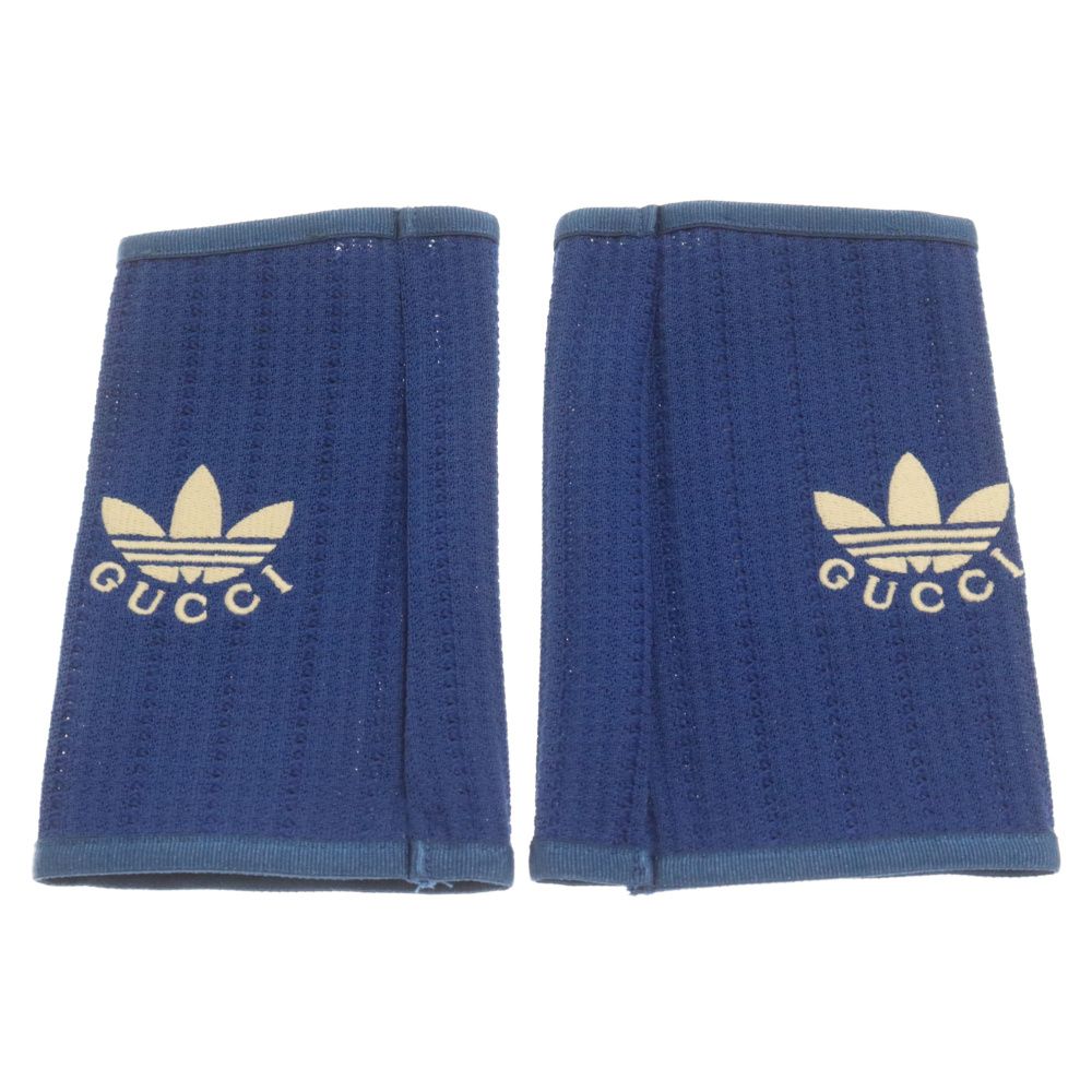GUCCI (グッチ) 23SS×adidas アディダス フロントロゴ ニットグローブ  