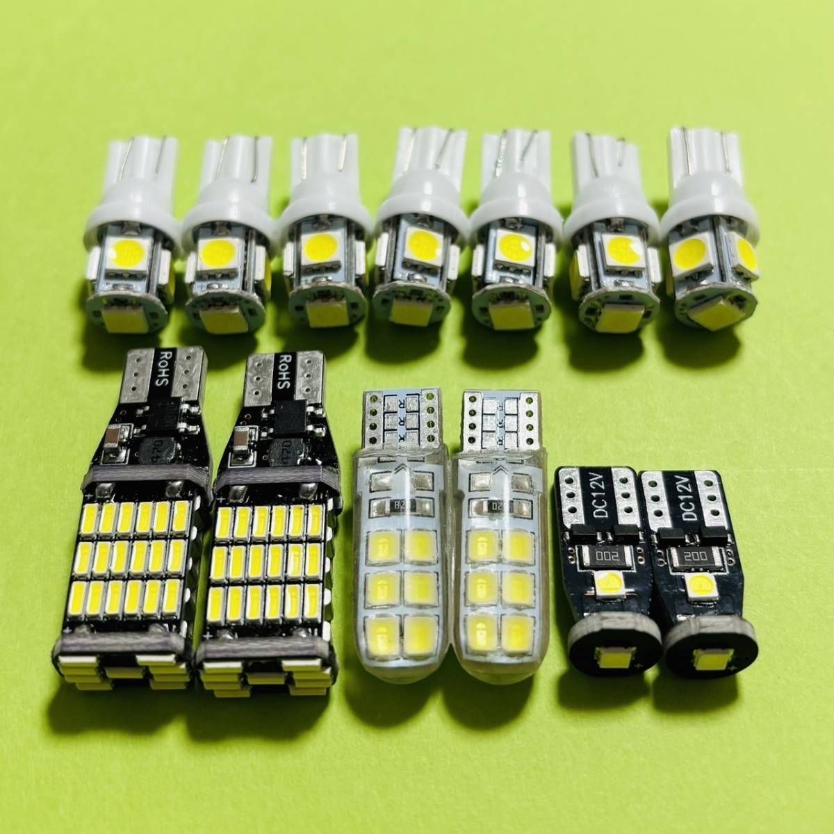 13個セット！AHR20系 エスティマ ハイブリッド LED ルームランプ 車内灯 バックランプ ポジション ナンバー灯 車検対応 パーツ - メルカリ