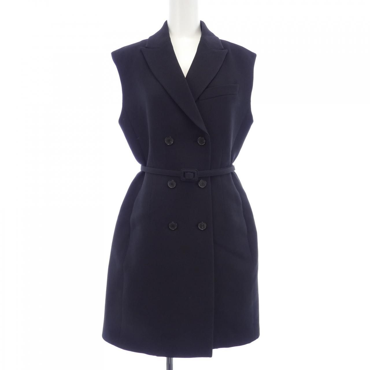 クリスチャンディオール CHRISTIAN DIOR ミディ ブレザードレス 421R39A1166 ロングベスト