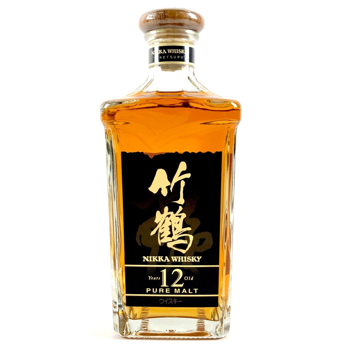 東京都内限定お届け】 ニッカ NIKKA 竹鶴 12年 ピュアモルト 角