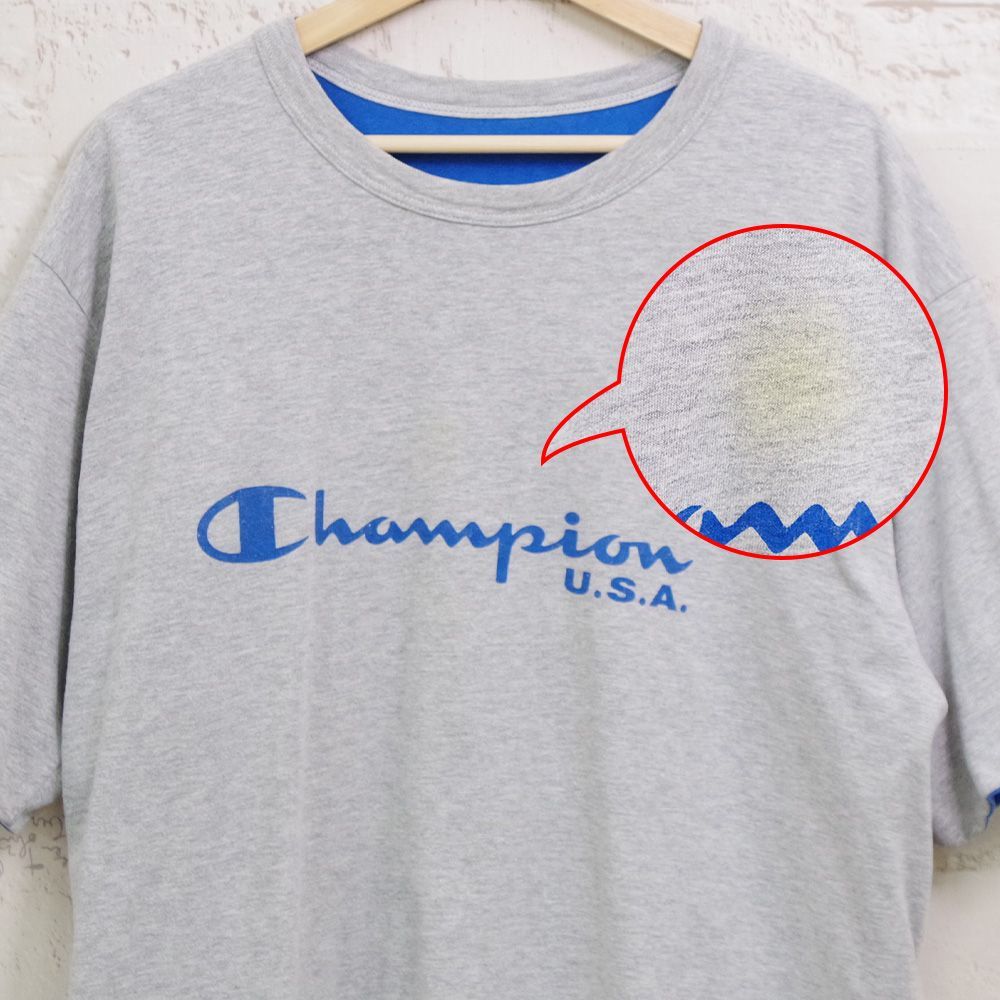 90’s Champion ビンテージ L美品 USED 90's CHAMPION コスタリカ製 チャンピオン リバーシブルTee