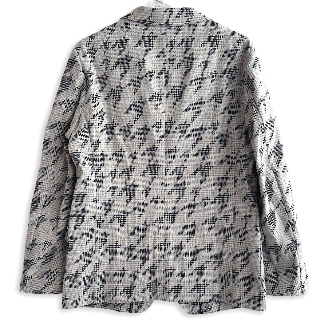 PEARLY GATES パーリーゲイツ 定価64 900円 メンズ ジャケット 千鳥格子×グレンチェック ゴルフウェア グレー サイズ5 L WWW_OLIVIERBERNSTEIN_COM