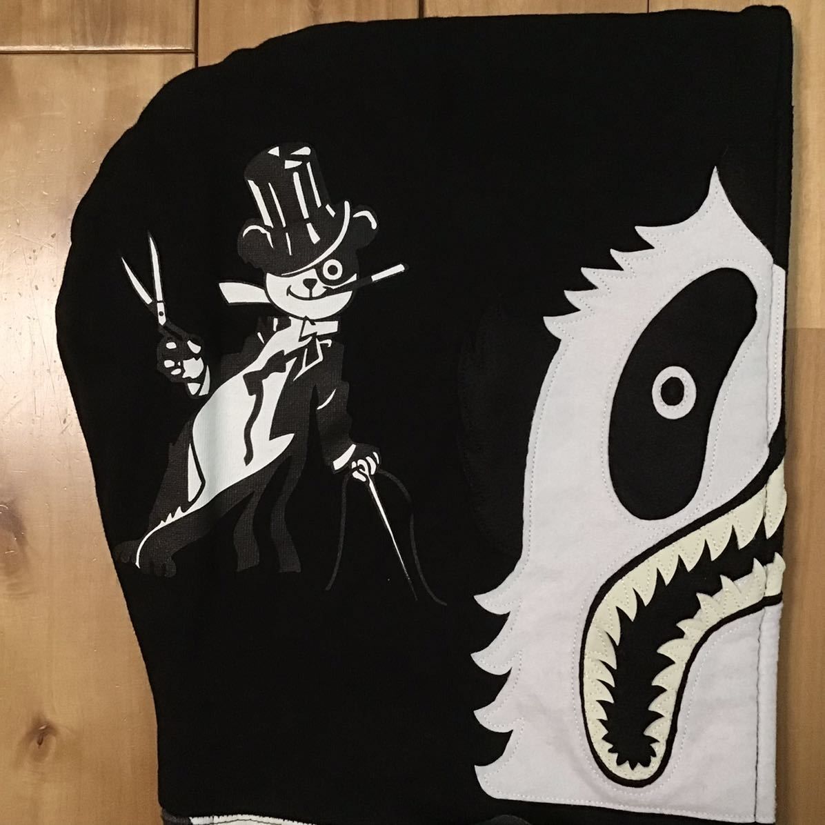 ☆zozo限定☆ 蓄光 city camo パンダ パーカー panda full zip hoodie