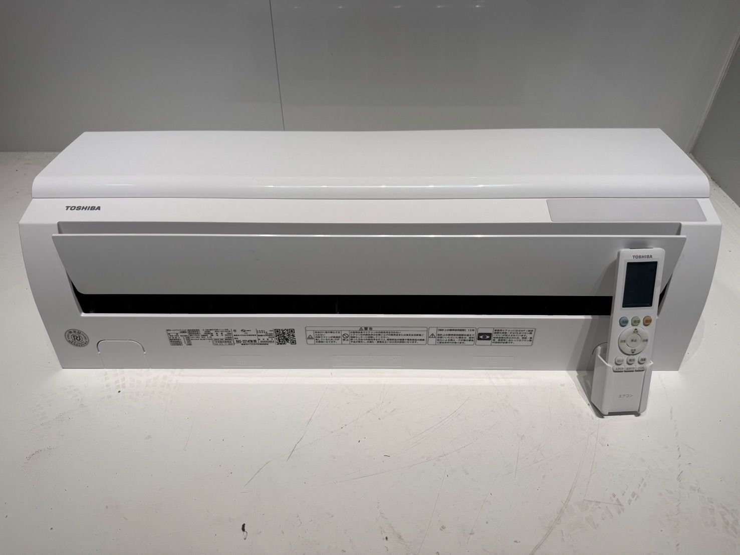 24 TOSHIBA　2022年製エアコン　分解洗浄済　6〜8畳用 159 TOSHIBA 2024年製エアコン 6～8畳用 分解洗浄済 整備済み