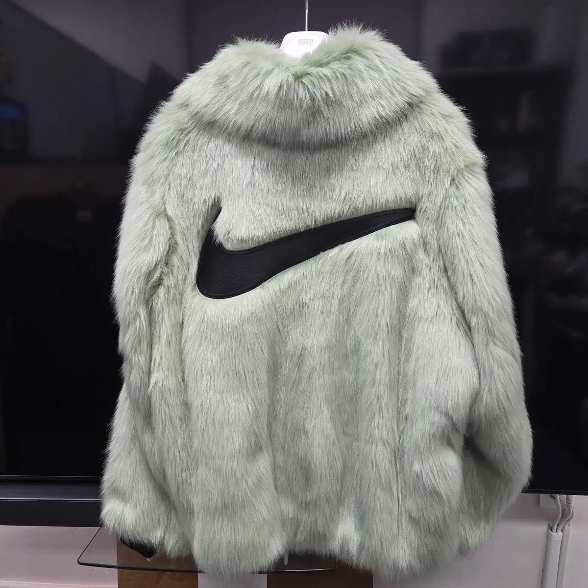 サイズ L ほぼ Nike ナイキ 待ち伏せ ムブッシュ ミント ファー ジャケット