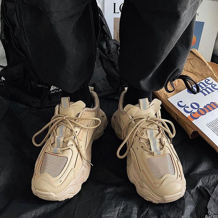 AREthミドルカットスニーカー グレー/ベージュ FOOTWEAR : model 