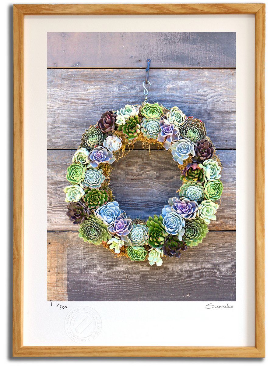 【オトナリース】アンティークオレンジカラーのシックなリース オトナリース】アンティークオレンジカラーのシックなリース