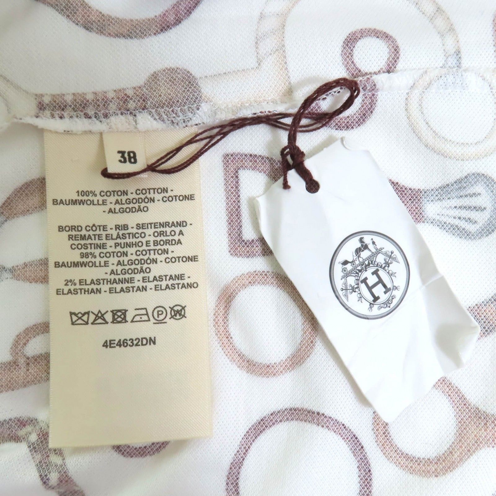 美品 エルメス 24SS パノプリ・トゥ・キュイール ワンピース 36