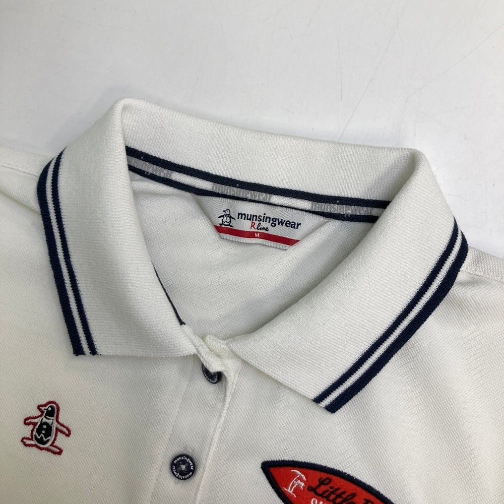 サイズ：M MUNSING WEAR マンシングウェア ワンピース ホワイト系