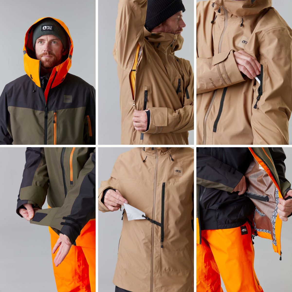 Picture Organic Clothing スノースポーツ用ジャケット Picture Organic Clothing スノースポーツ用ジャケット