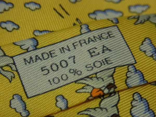 □新品□未使用□ HERMES エルメス シルク100% 総柄 ネクタイ 紳士