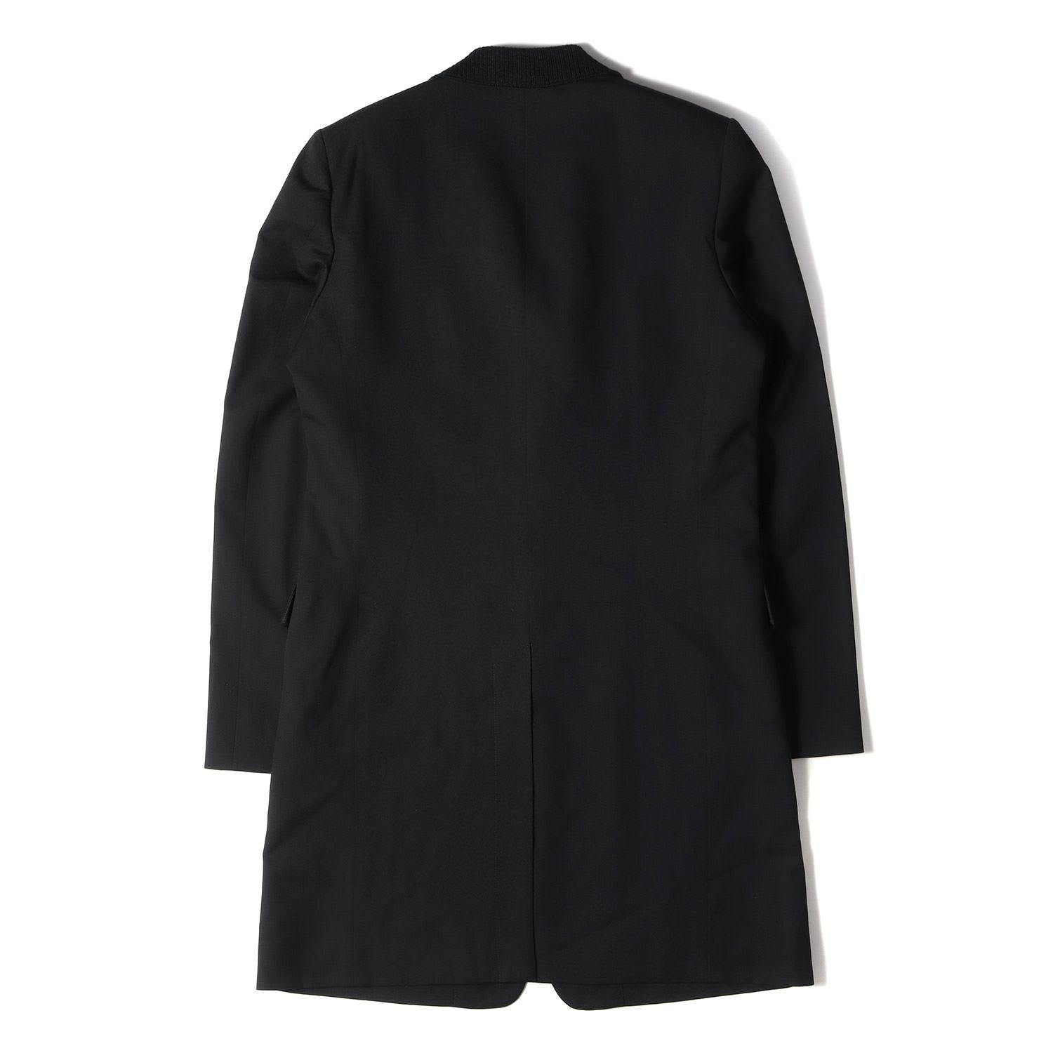 UNDERCOVER アンダーカバー ウール チェスターコート ブラック 4