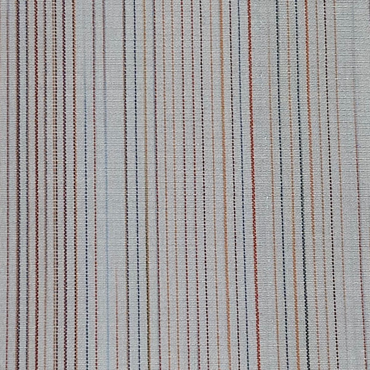 紬 身丈152.5cm 裄丈61.5cm S 単衣 京塩澤絣 証紙 縦縞 青灰色 正絹 美  